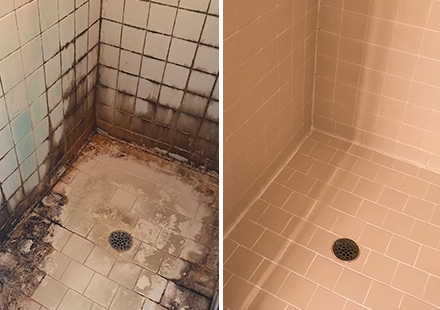 Our Tile and Grout Cleaners in Lakeview, IL, Brought This Dirty Bathroom  Back to Life