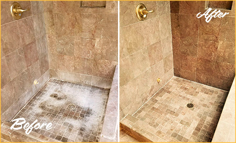 Our Tile and Grout Cleaners in Lakeview, IL, Brought This Dirty Bathroom  Back to Life