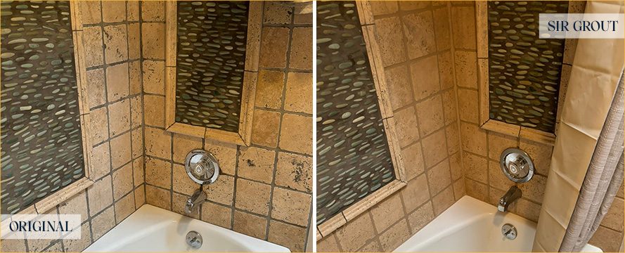 Shower Restored by Our Expert Tile and Grout Cleaners in Avondale, IL